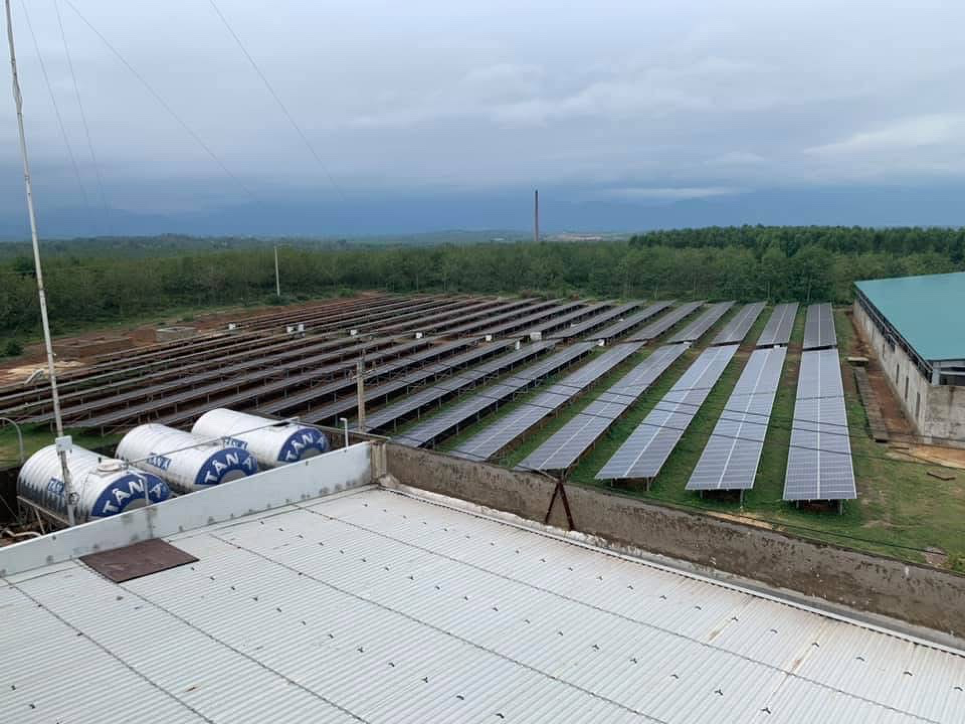 DỰ ÁN ĐIỆN NĂNG LƯỢNG MẶT TRỜI 1000KW