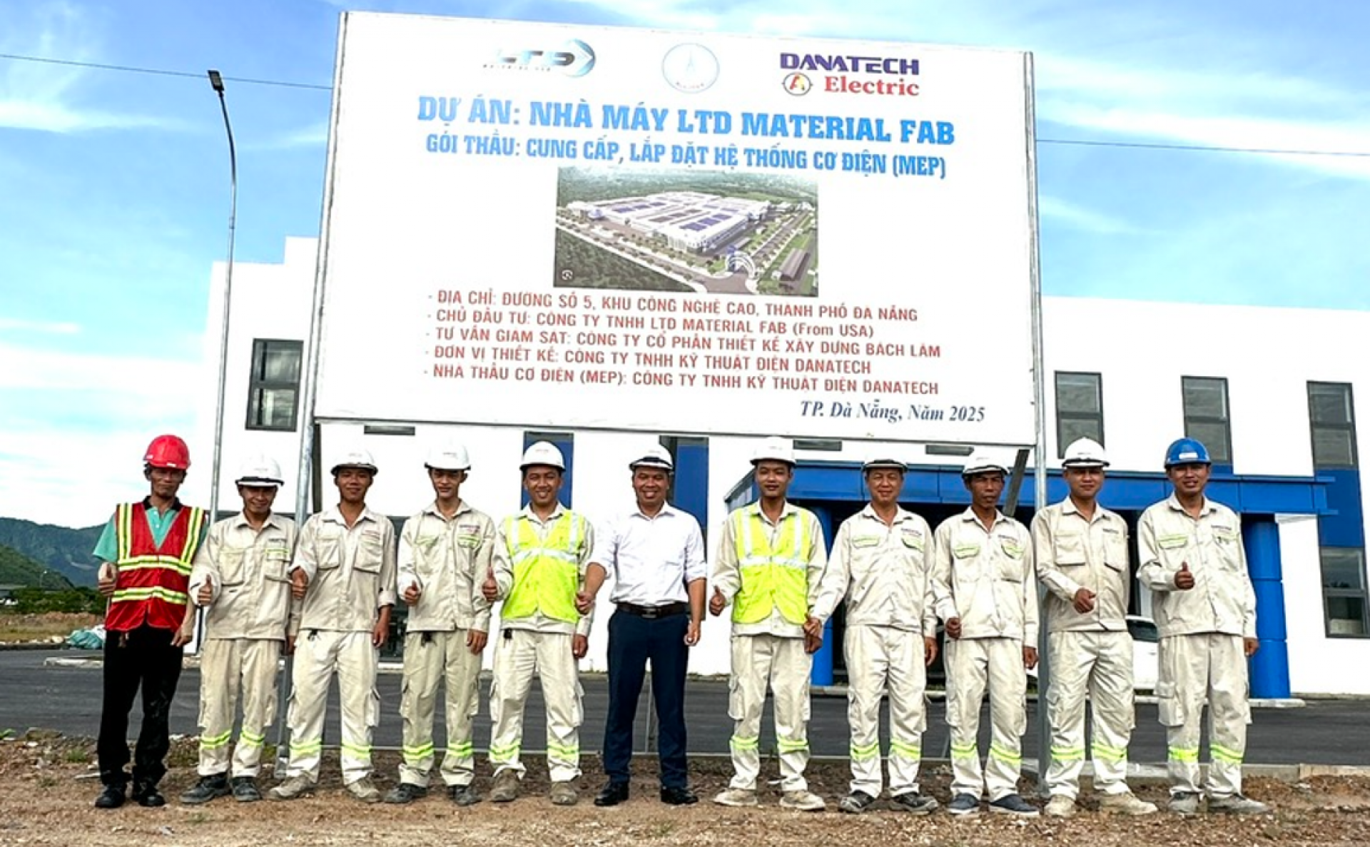 NHÀ MÁY LTD MATERIAL FAB- KHU CÔNG NGHỆ CAO,TP.ĐÀ NẴNG